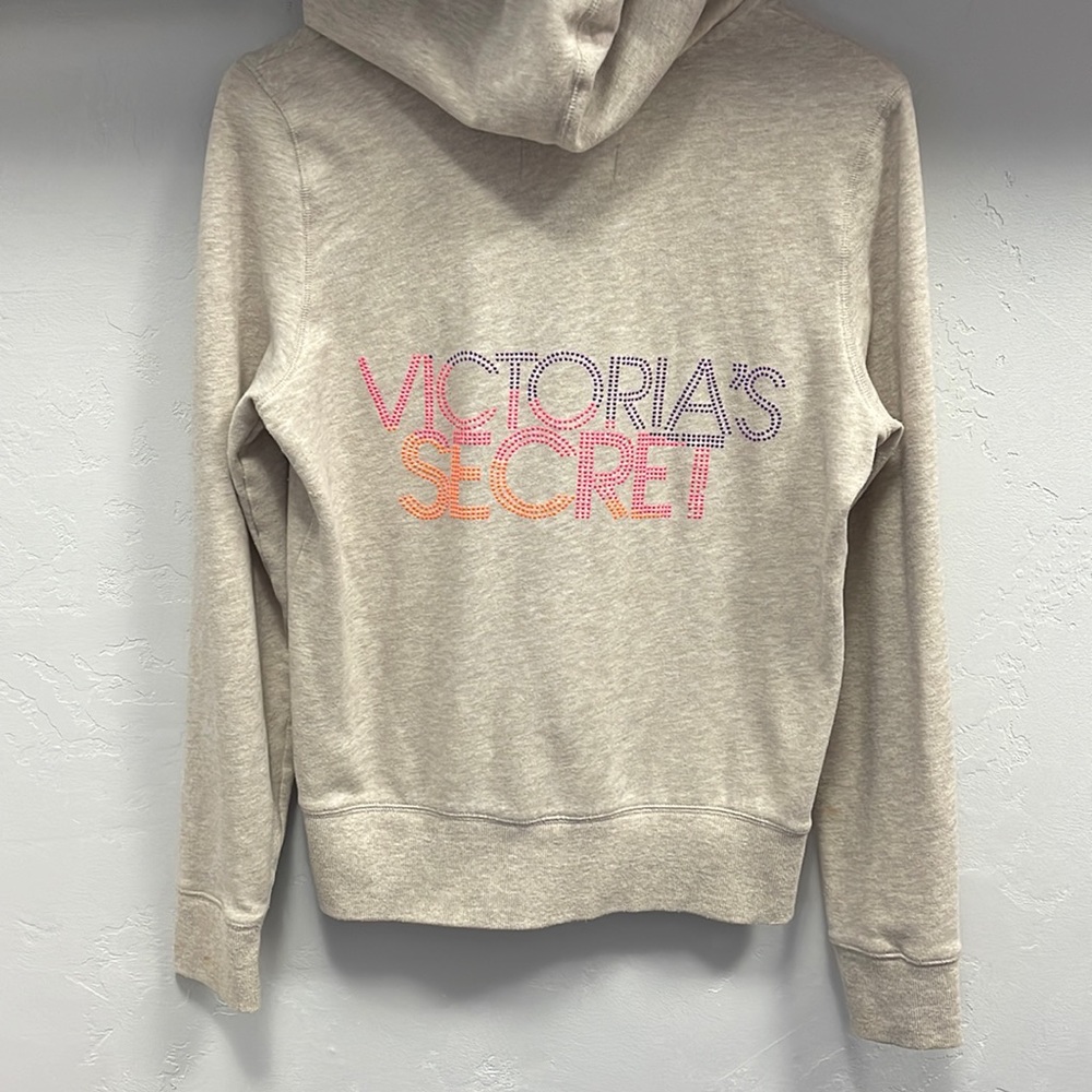 Victoria Secret Zip-Up Bling Hoodie